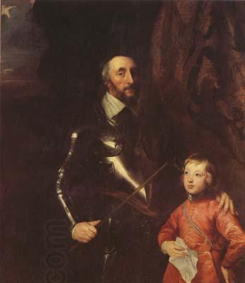 Anthony Van Dyck The Count of Arundel and his son Thonmas (mk08) China oil painting art